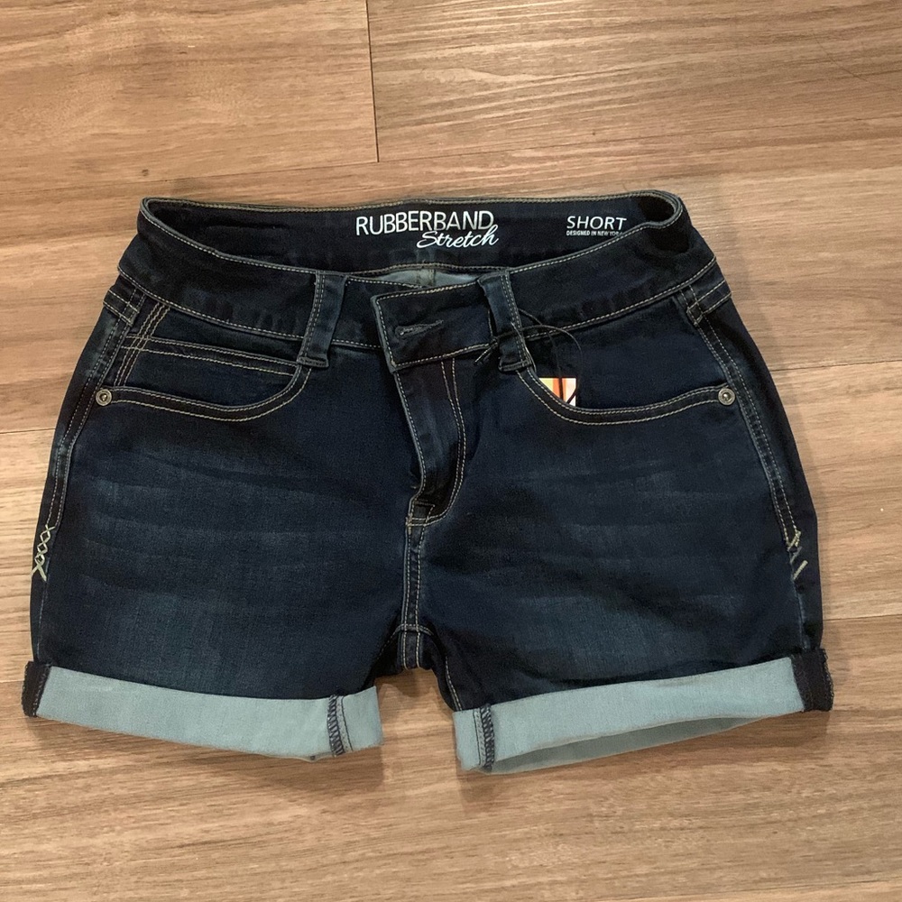 Rolled Jean Shorts